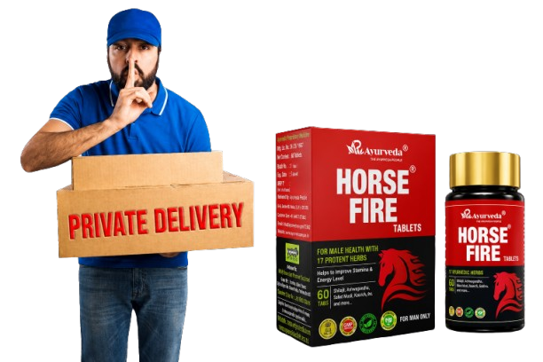 Private Confidential Delivery Guy with Horse Fire Box & Bottle